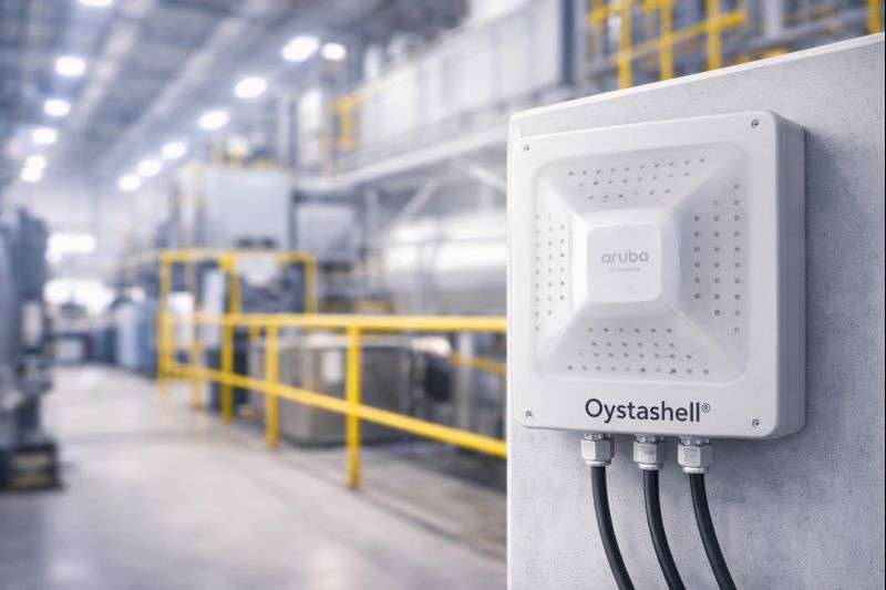 Oystashell Wifi Cover For Industrial Settings