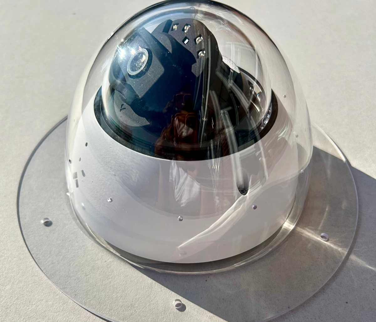 Protective CCTV camera enclosure for dust protection and long-term security infrastructure reliability
